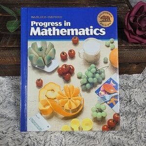 Grade 5 Math Book Progress in Mathematics Sadlier-Oxford California Edition